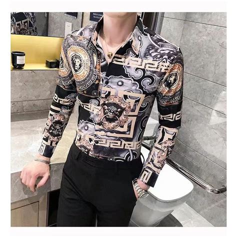 camisas manga larga versace para hombre|Versace jerseys.